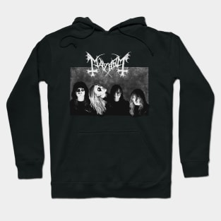 mayhem black Hoodie